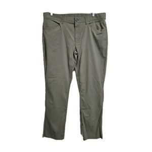 L.L.Bean Venture Pants Mens 40x32 Green‎ Multisport 5-Pocket Performance Stretch